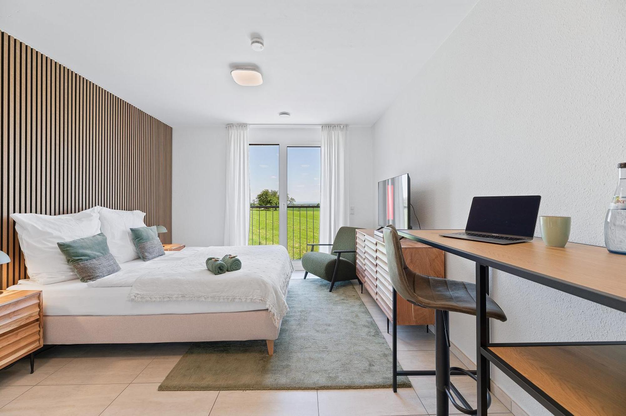 The Serviced - Design Apartments Estugarda Quarto foto
